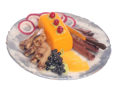 Assorted Rolled Meat and Cheese Deli Platter