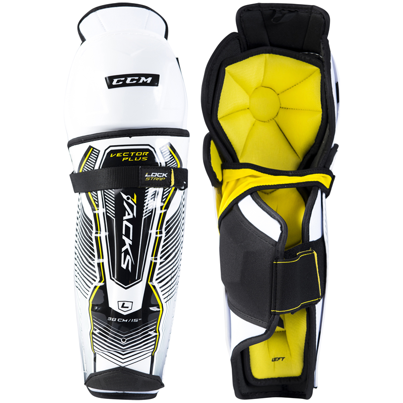 CCM Tacks Vector Plus Shin Guards - JUNIOR