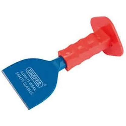 Draper Brick Bolster With Hand Guard, 225 X 100Mm (Display Packed) Dr-64680