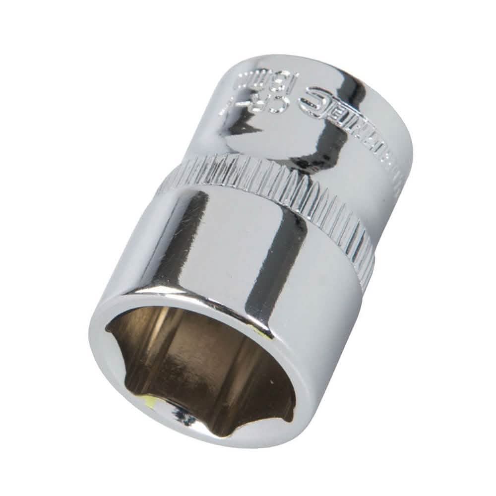 SILVERLINE 568947 1/4 DRIVE CRV 13MM METRIC 6 POINT SOCKET - LIFETIME WARRANTY