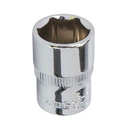SILVERLINE 568947 1/4 DRIVE CRV 13MM METRIC 6 POINT SOCKET - LIFETIME WARRANTY